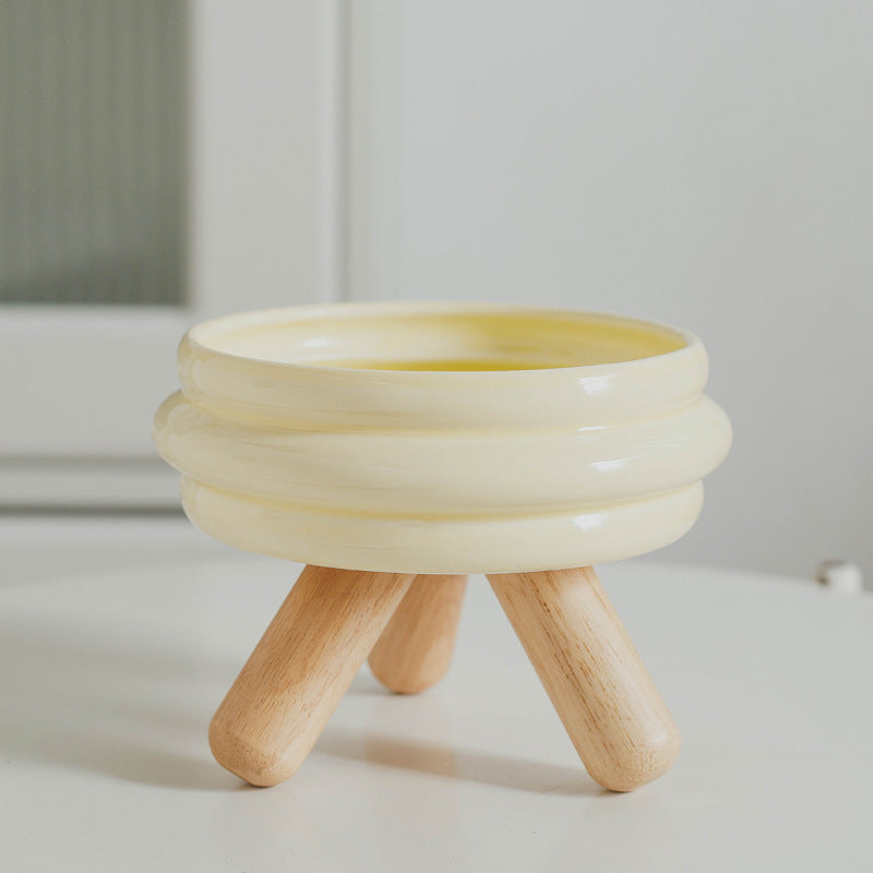 Gamelle surélevée en céramique pour chat – Confort & design