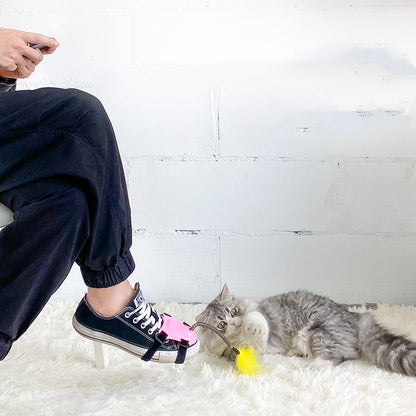 Jouet Interactif pour Chat à Plumes