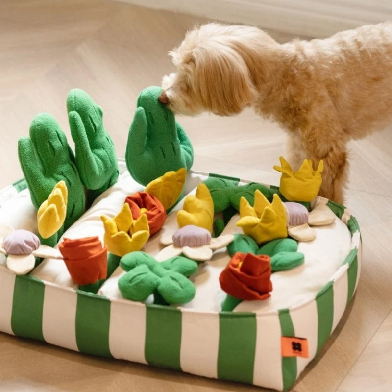 Tapis de fouille - Jardin en Fleurs