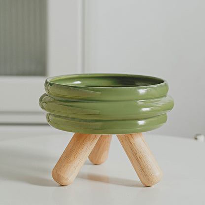 Gamelle surélevée en céramique pour chat – Confort & design