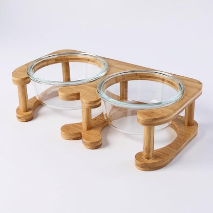 Bol en Verre pour Chats et Chiens